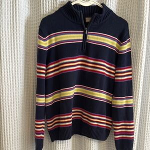 Striped Navy Sweater